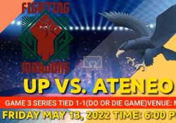 UAAP 84: Ateneo Blue Eagles Vs UP Fighting Maroons Basketball Game 3 (Do Or Die) Finals Championship
